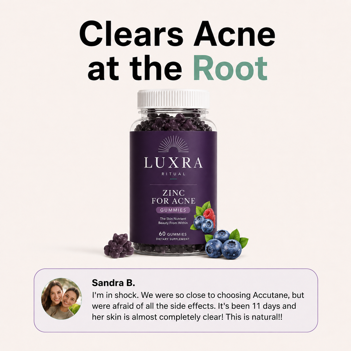 LUXRA Acne Gummies